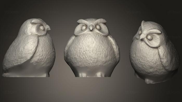 3D model Owl Statue (STL)